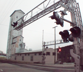 Farmland's grain elevator